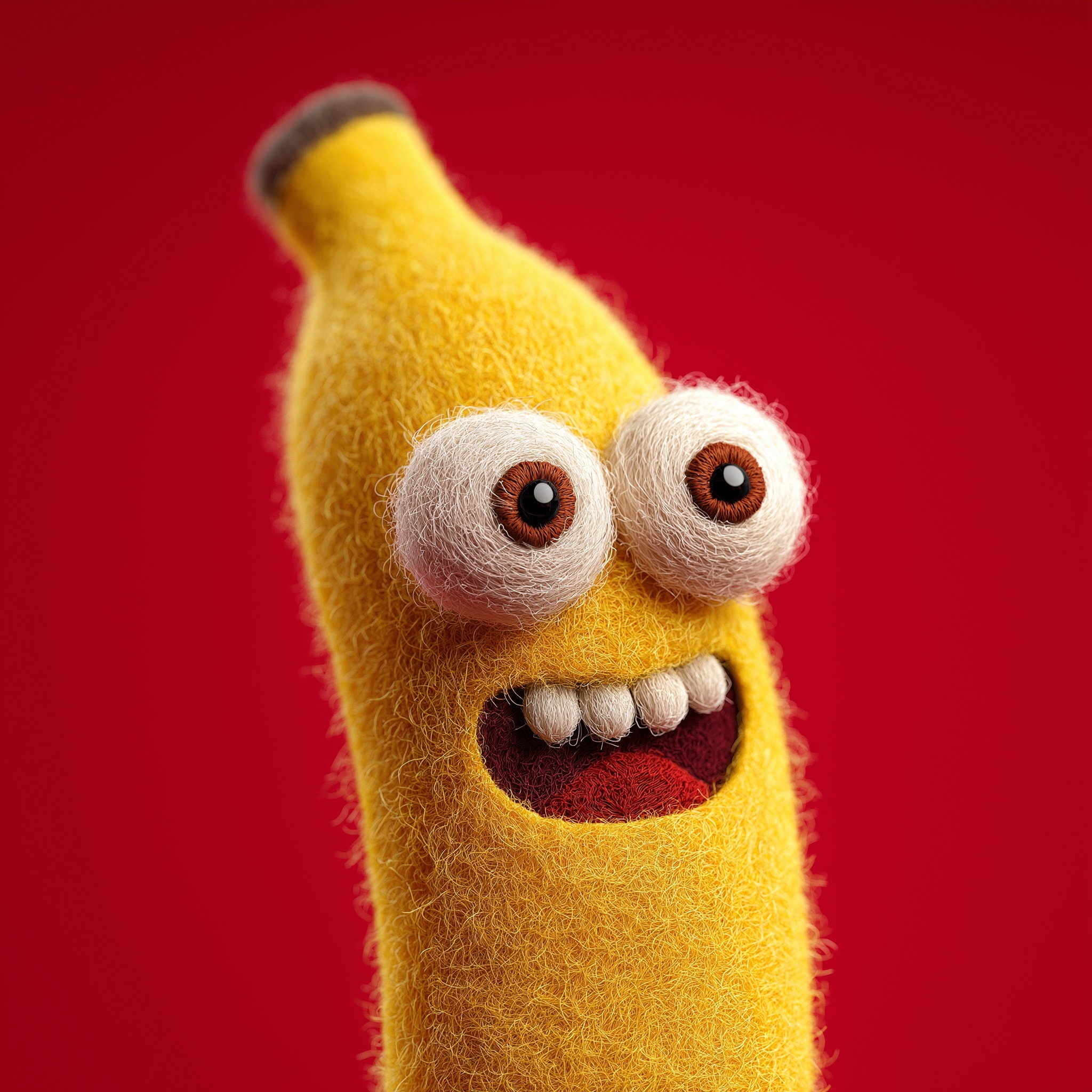 Shocked banana reaction